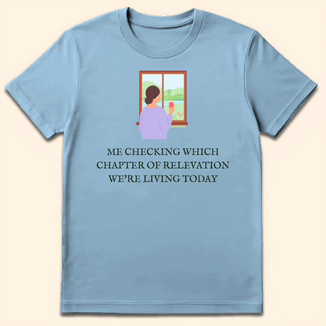 Chapter of Revelation T-Shirt Light Blue