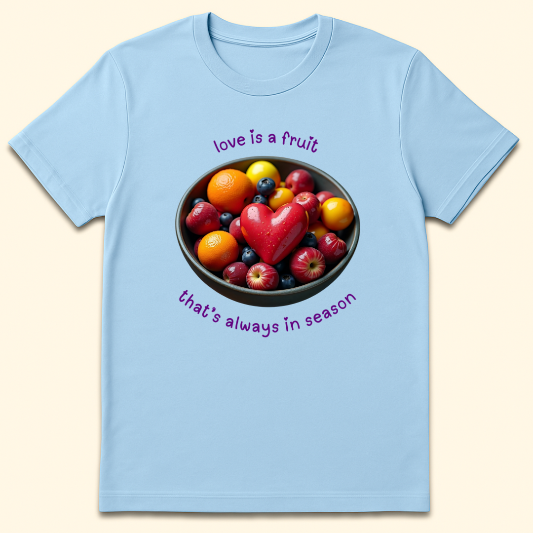 Always In Season T-Shirt Light Blue