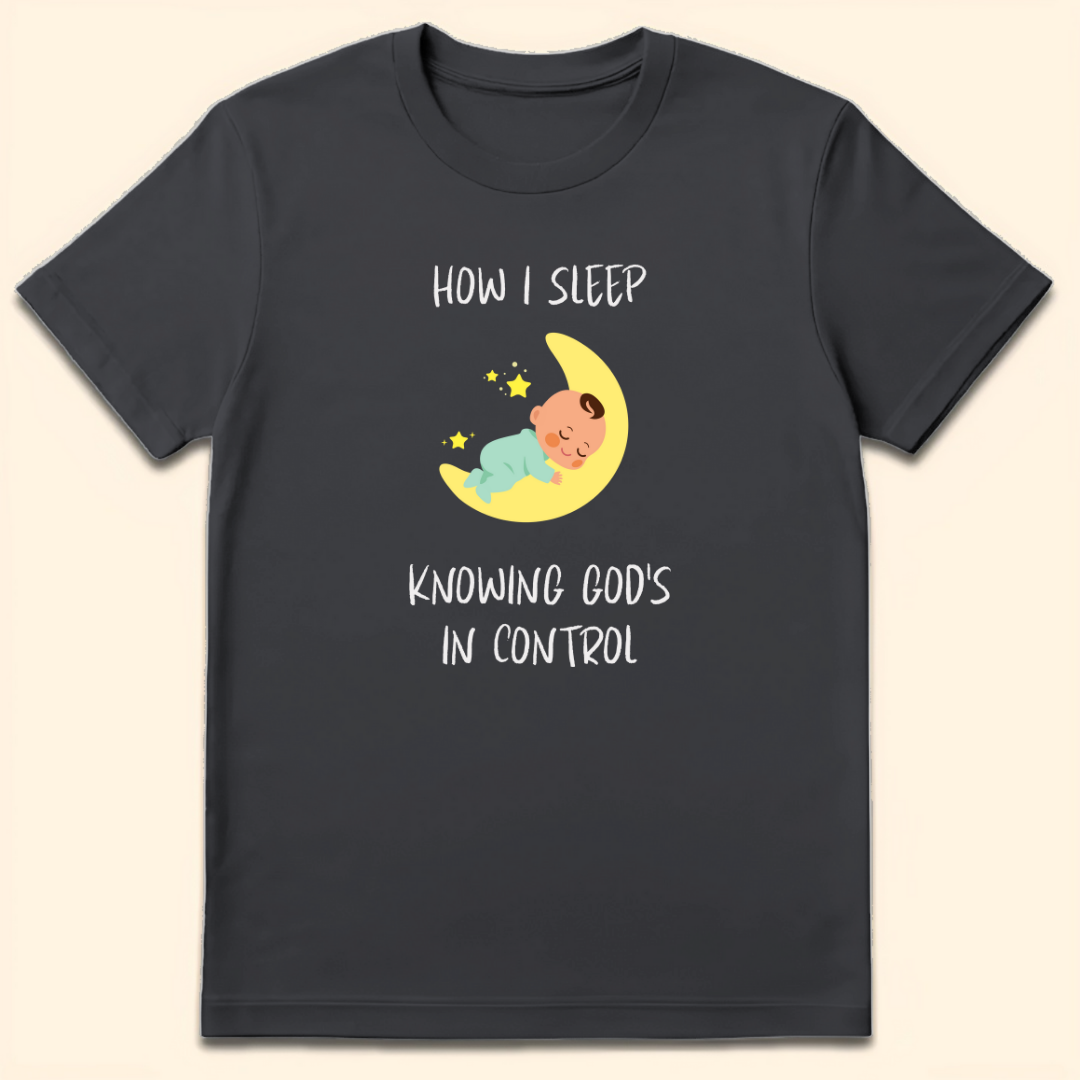 How I Sleep T-Shirt Dark Heather Grey