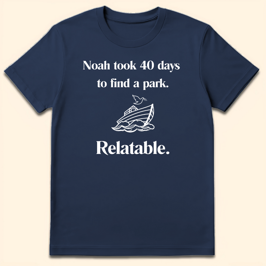 40 Days To Find A Park T-Shirt Navy