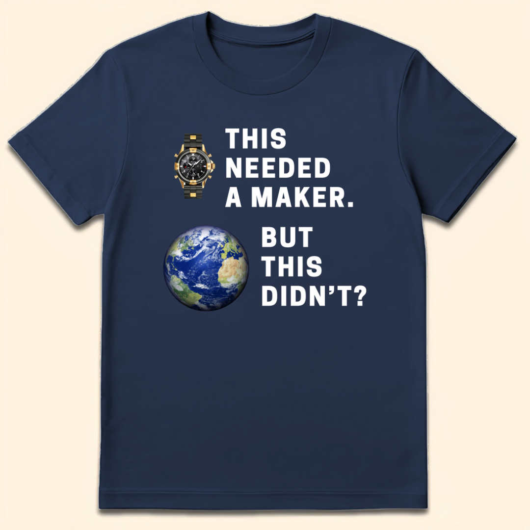 This Needed A Maker T-Shirt Navy