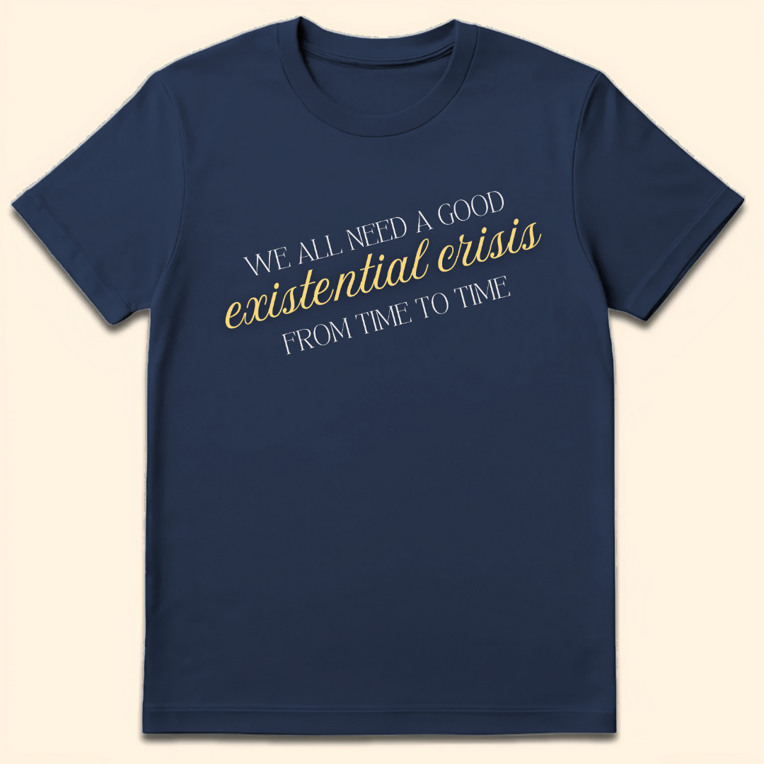 Existential Crisis T-Shirt Navy