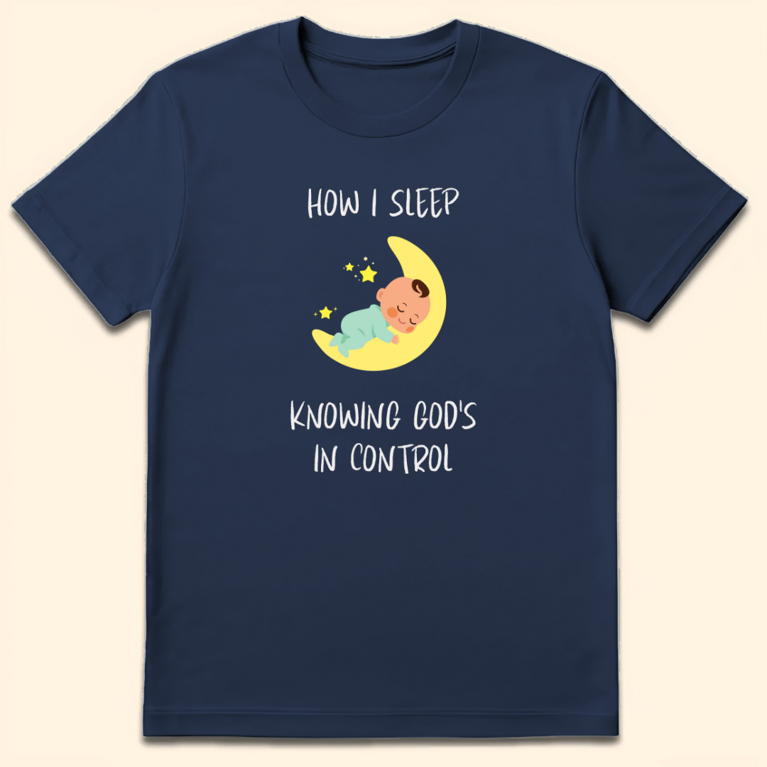 How I Sleep T-Shirt Navy