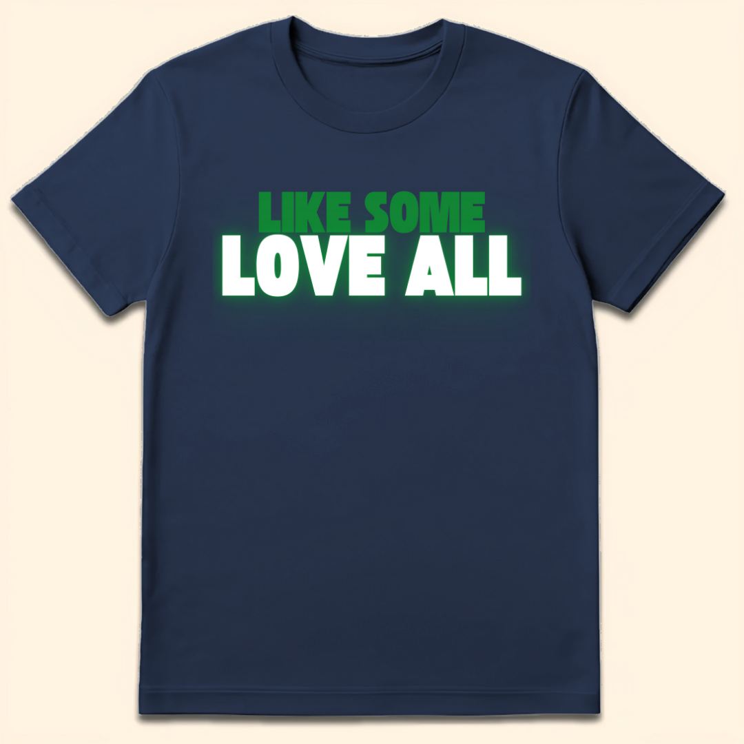 Like Some Love All T-Shirt Navy
